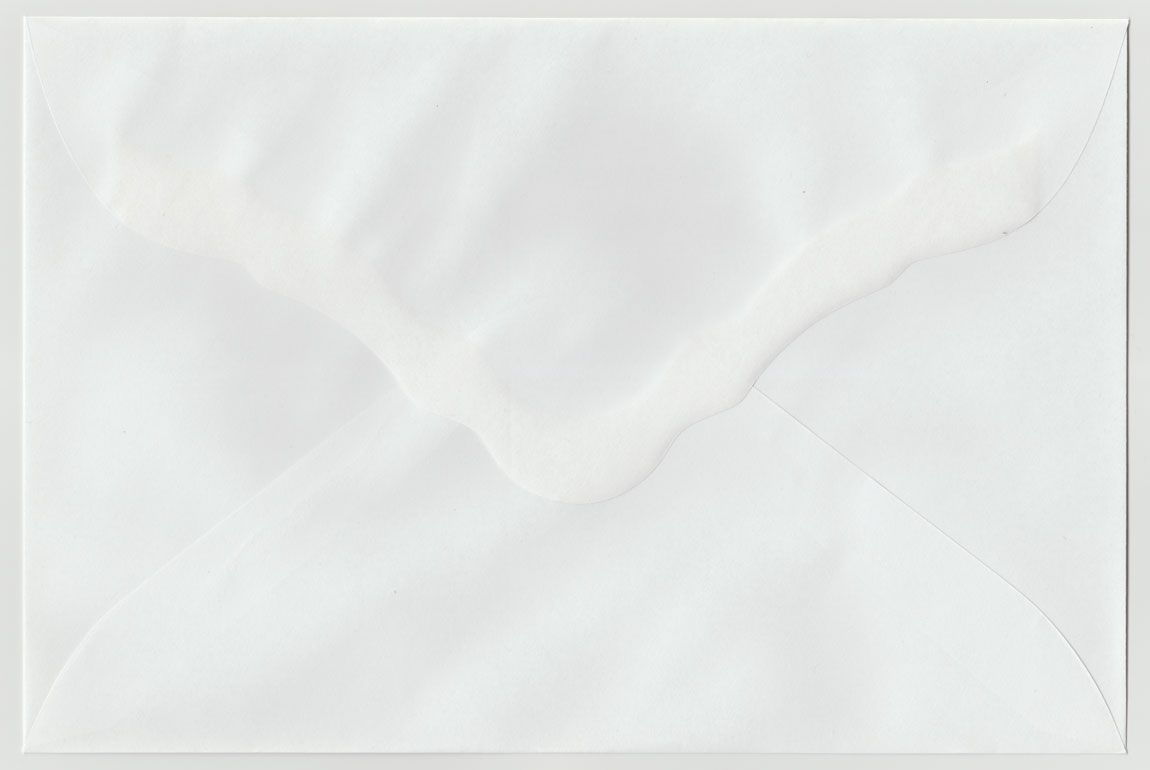 500 Enveloppen - 22 x 29,5cm - Wit met luxe gegolfde sluitklep
