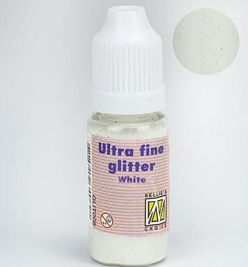 Ultra Fine Glitter - Wit 