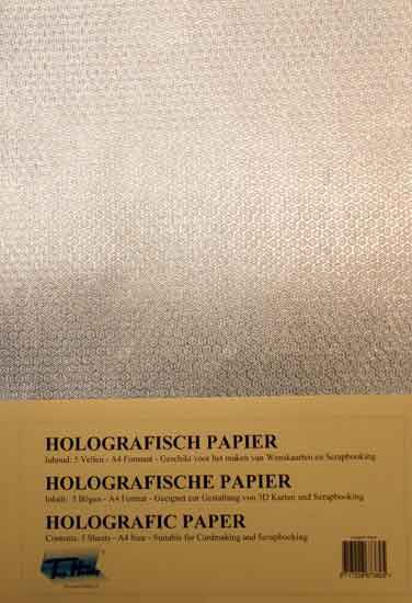 Honigwabe Papier Packung - A4 - 5 Bogen