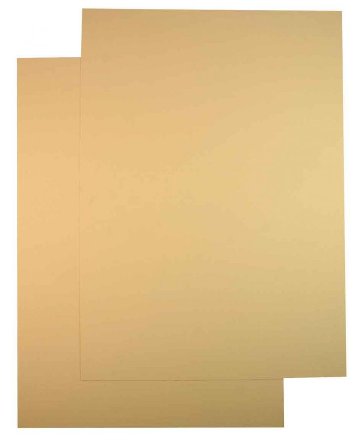 Luxery A5 Cardboard Package - Light Salmon with Structure - 200 Sheets