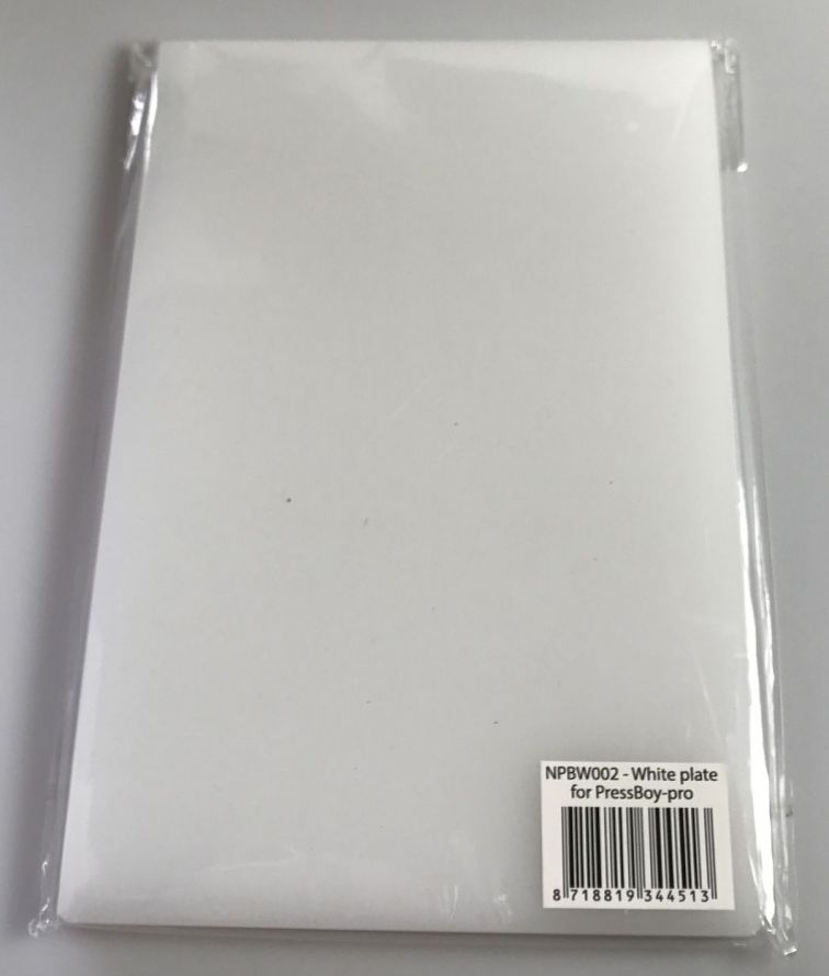 Weiße Schneidplatte für den PressBoss - A5