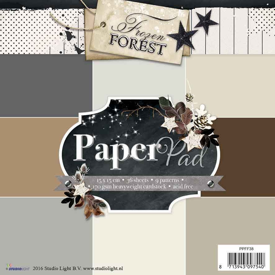 Frozen Forest - Paper Pad - 170g Karton