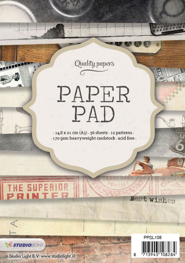 Paper Pad Bloc - 170g Carton