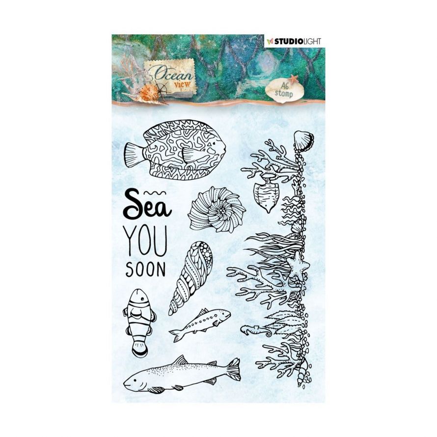 Tampon Transparente - Ocean View - A6 - 10,5 x 15cm