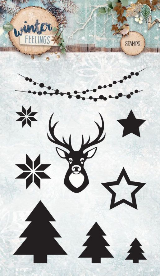 Winter Feelings - Clear Stamp - A6 