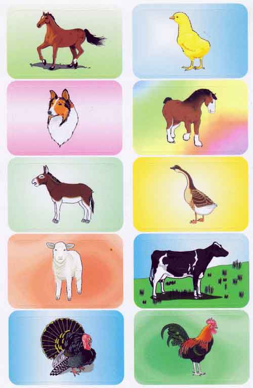 Farm Animals - Sticker Sheet