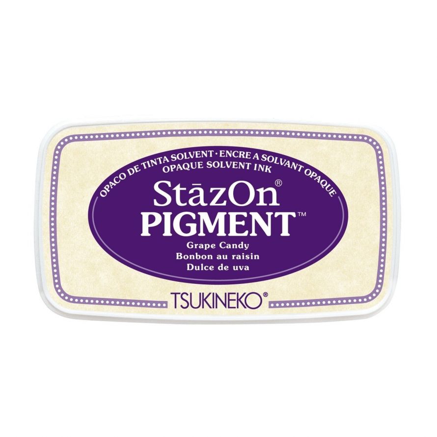Stempelkussen - Grape Candy - Stazon Pigment - 9,7 x 5,5cm 