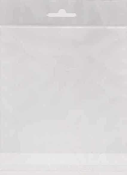 Aufhängeflachbeutel - Transparent  - 16x16cm
