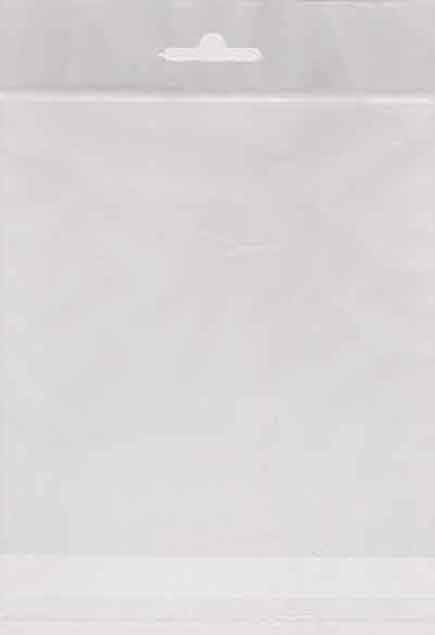 Aufhängeflachbeutel - Transparent - 14,1x18,1cm