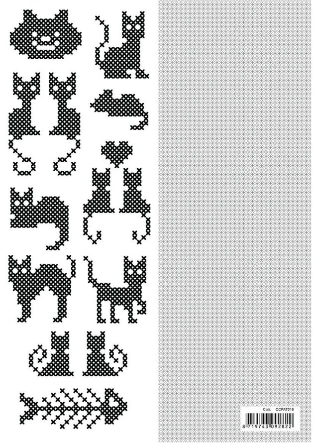 CrossCraft Patterns - Cats 16