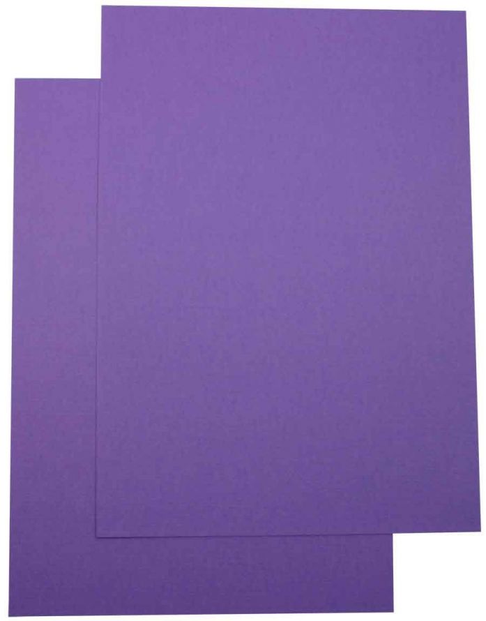 200 Texturé de Lin - Crea-Papier - Carton - A5 - Violet