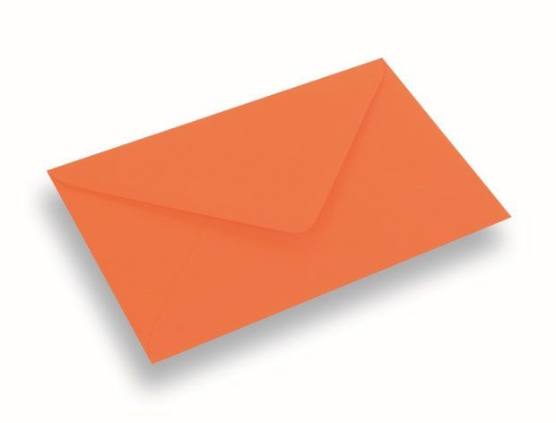 1000 Enveloppes - C6 - Orange