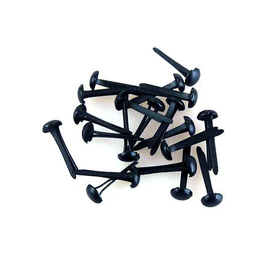 Attaches Parisiennes - Noir - 40 pcs