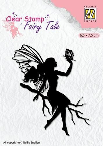 Clear Stempel  - Silhouette - Fairy Tale