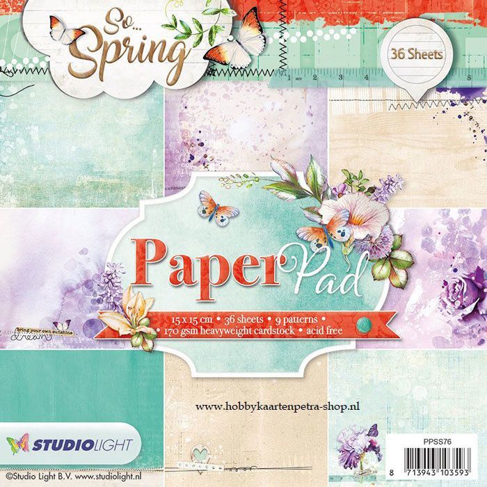 So Spring - Paper Pad - 170g Karton