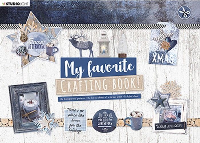 Crafting Book Snowy Afternoon Elements