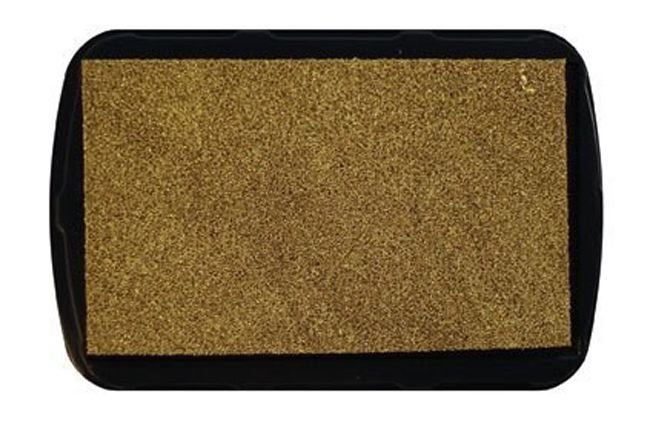 Stempelkissen - Gold - 7 x 4,5cm