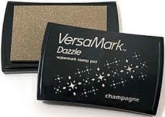 Stempelkussen - VerSaMark Dazzle Champagne Watermark stamp pad