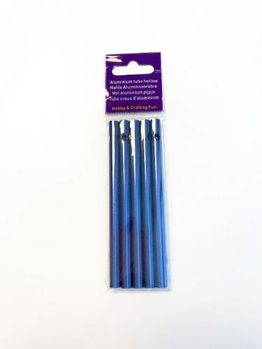 Windgong Tubes - Aluminium - 6mm x 9cm - Blue