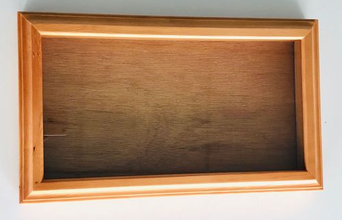 Diorama Wooden Frame - Pitch-Pine - 310 x 160 x 25mm
