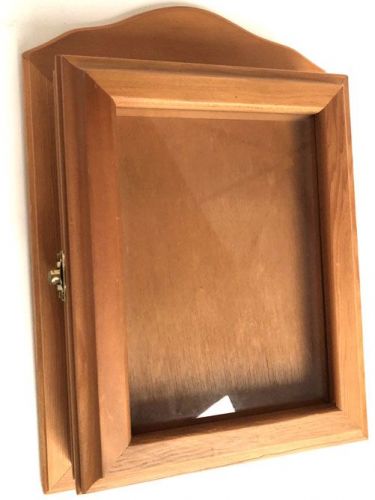 Diorama Houten Lijst en KeyBox - Pitch-Pine - 117 x 160 x 60mm