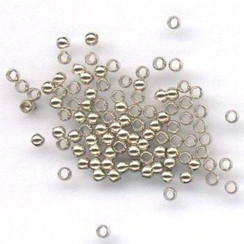 Crimp Beads - Rond - Argent