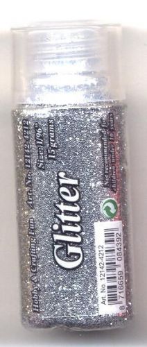 Glitter Jar - Silver