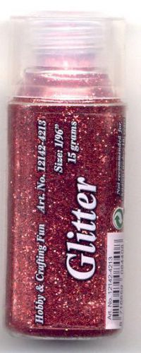 Glitter Jar with sprinkler - Fine Glitter - Size: 1/96