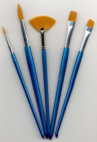 Brush Set - Synthetic Fibres