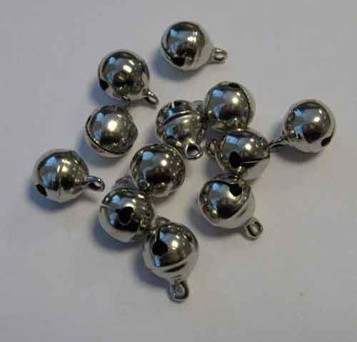 Jewelry Bells - Silver - 10mm