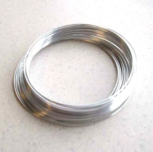 Wire Aluminium - Silver - 1mm x 8M
