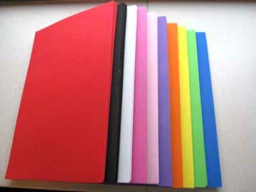 50 EVA Foam Sheets - Value Pack - 10 Colours - 22 x 30cm x 2mm 