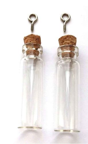 Mini Glass Bottles - 12 x 40mm