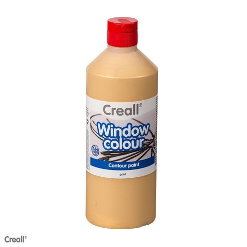 Window Colors - Contour - CREALL-GLASS - Sticker Paint - Gold