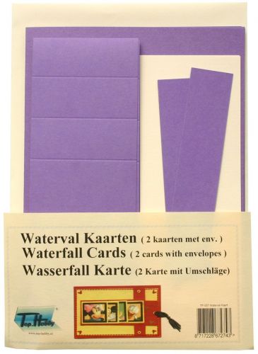 Waterfall Cards Package - Purplec