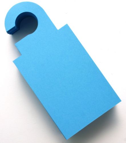 ATC  Hanger Card - Bulk - Cobalt Blue