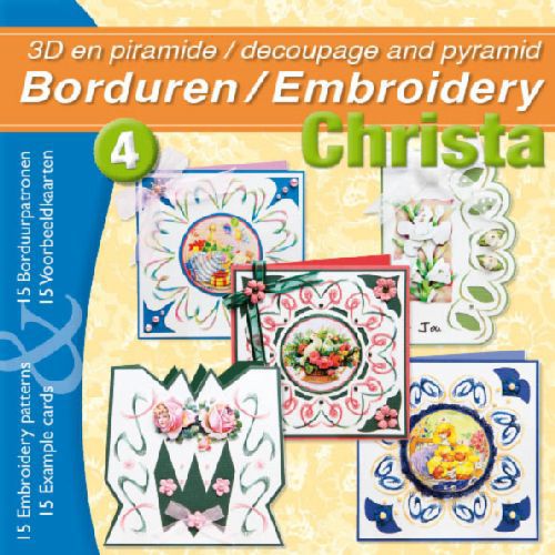 Embroidery Book 3D and Pyramid - Christa