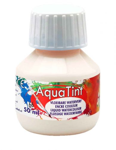 Aqua Tint - Aquarel Verf - Wit - 50ml