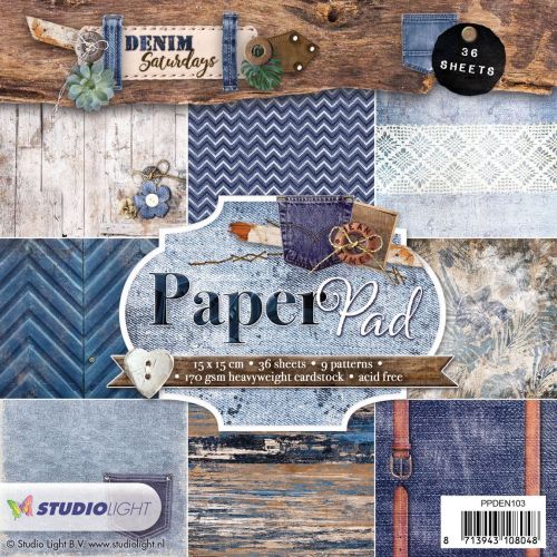 Denim Saturdays - Paper Pad - 170g Carton 