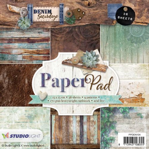 Denim Saturdays - Paper Pad - 170g Carton