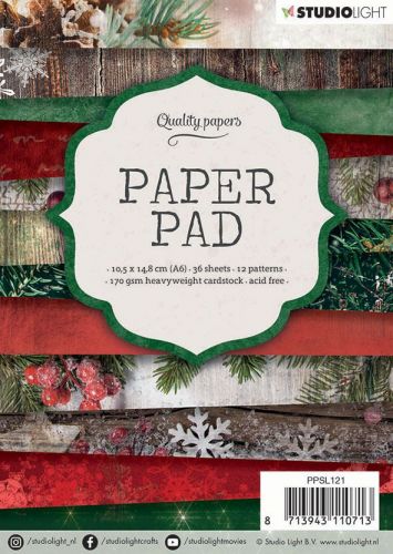 Paper Pad Bloc - A6 - 170gsm - Christmas