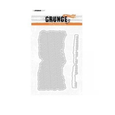 Grunge Collection 2.0 - Embossing Die-cut Stencil 