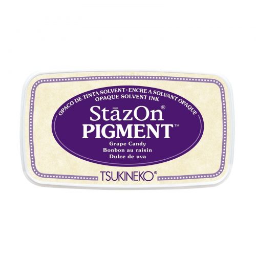 Ink Pad - Stazon Pigment - Grape Candy - 9,7 x 5,5cm 