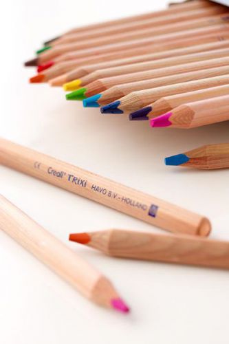 12 Trixi Coloured Pencils