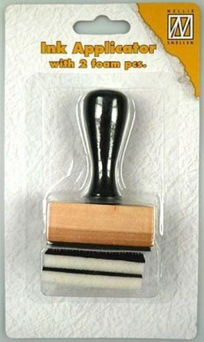 Ink Applicator - Square -  With 2 Foam Pads